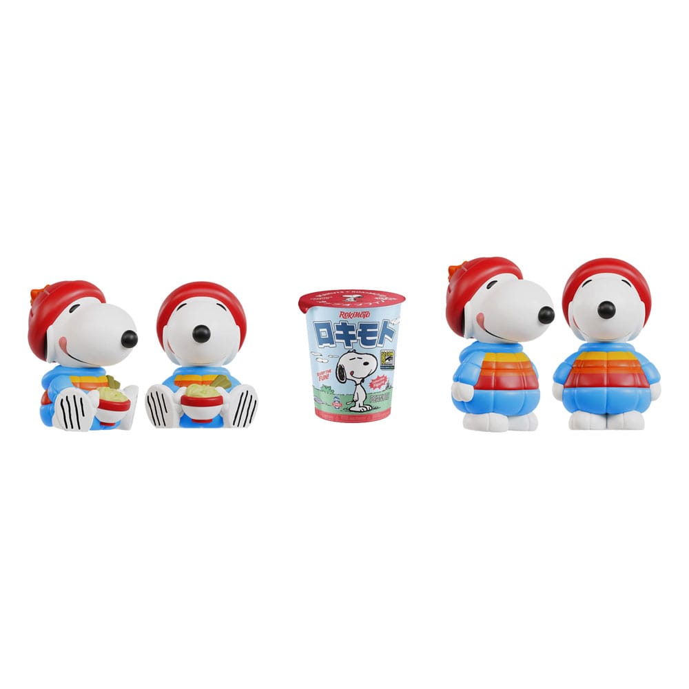Peanuts Snoopy Rokimoto Cup of Fun Blind Box-figuren 10 cm SDCC exclusieve display (12)
