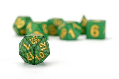 Dragon Storm taglienti da dadi in silicone set scale di draghi verdi (7)