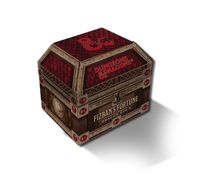 Donjons & Dragons Boîte mystère aveugle Dés Trésor de Fizban d20 25 mm