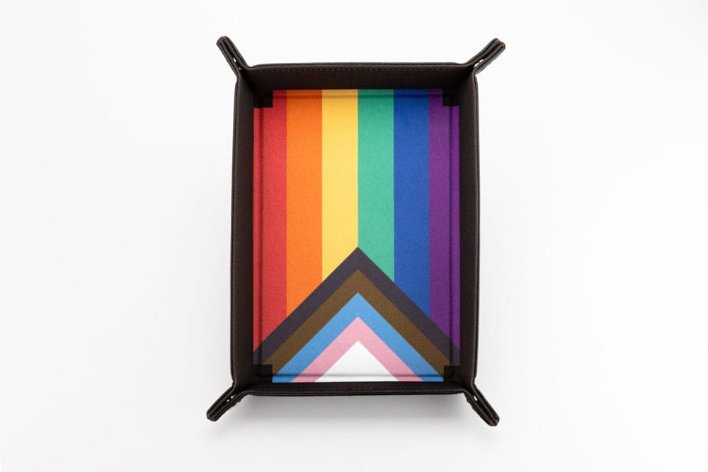 FanRoll faltbares Würfeltablett Pride Rainbow Flag