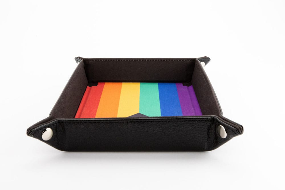 FanRoll faltbares Würfeltablett Pride Rainbow Flag