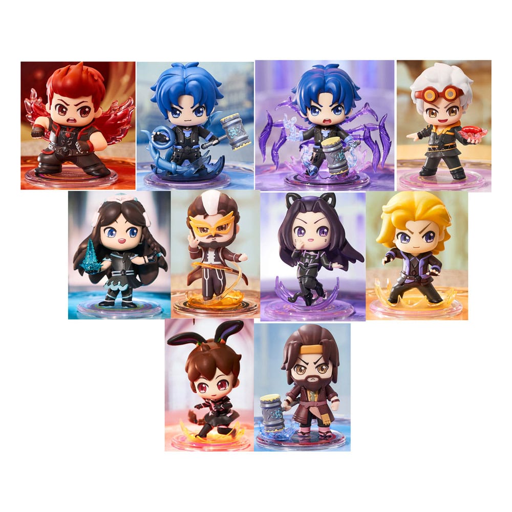 Soul Land Doula Continent Series Mini figures Second Bullet College Elite Competition 11 cm Affichage (8)