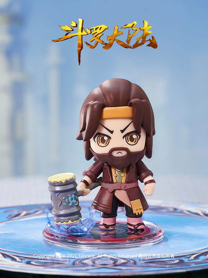 Soul Land Doula Continent Series Mini figures Second Bullet College Elite Competition 11 cm Affichage (8)