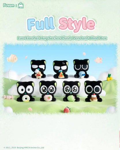 Luo Xiaohei Mini Figures Hug Plush Pendant Series 10 cm Display (6 )