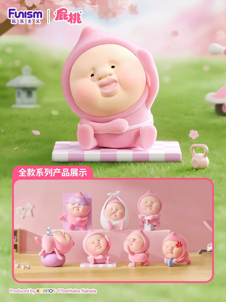 Kobitos Blind Box Mini Figure Gym Challenges Serie Display da 8 cm (6)
