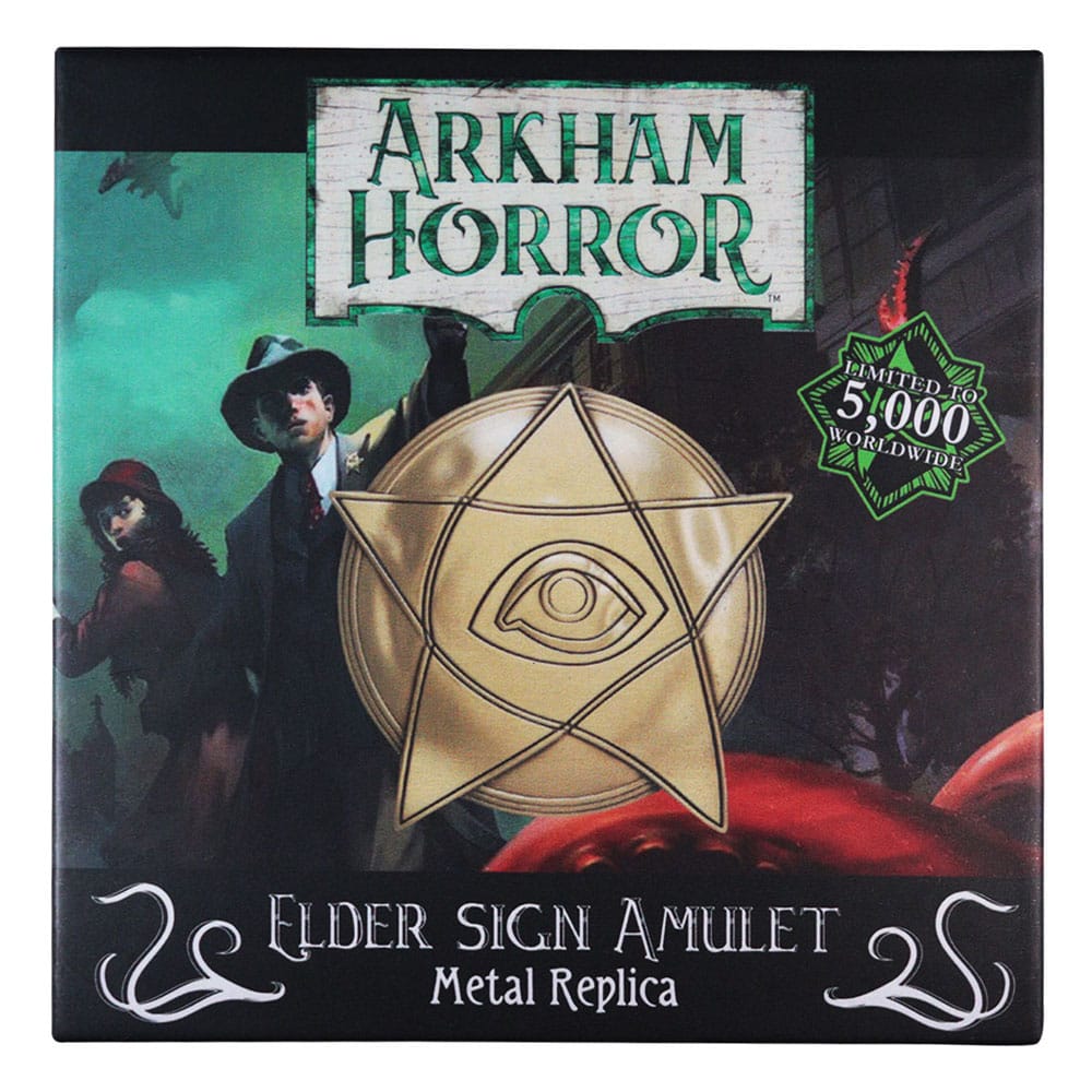 Arkham Horror Replica Elder Zeichen Amulet Limited Edition