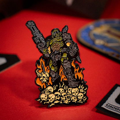 Doom Ebedi Pin Rozeti Doom Guy Limited Edition