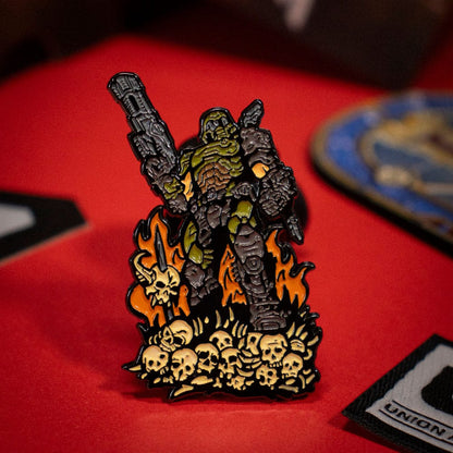 Doom Ebedi Pin Rozeti Doom Guy Limited Edition