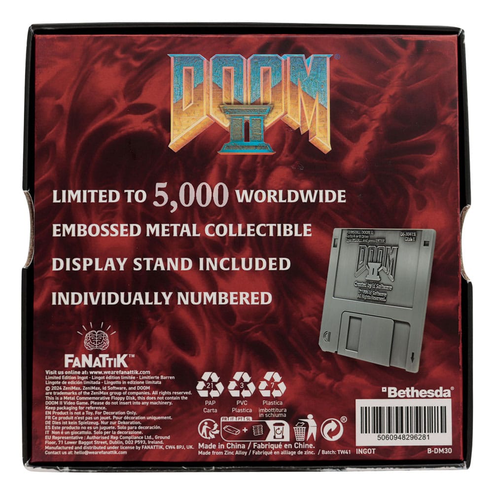 Doom 2 Replica Arena Floppy Disk Edizione limitata