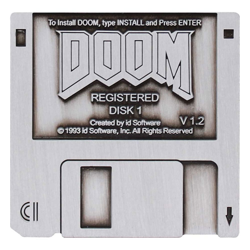Distinta di badge Doom Floppy Disk Limited Edition