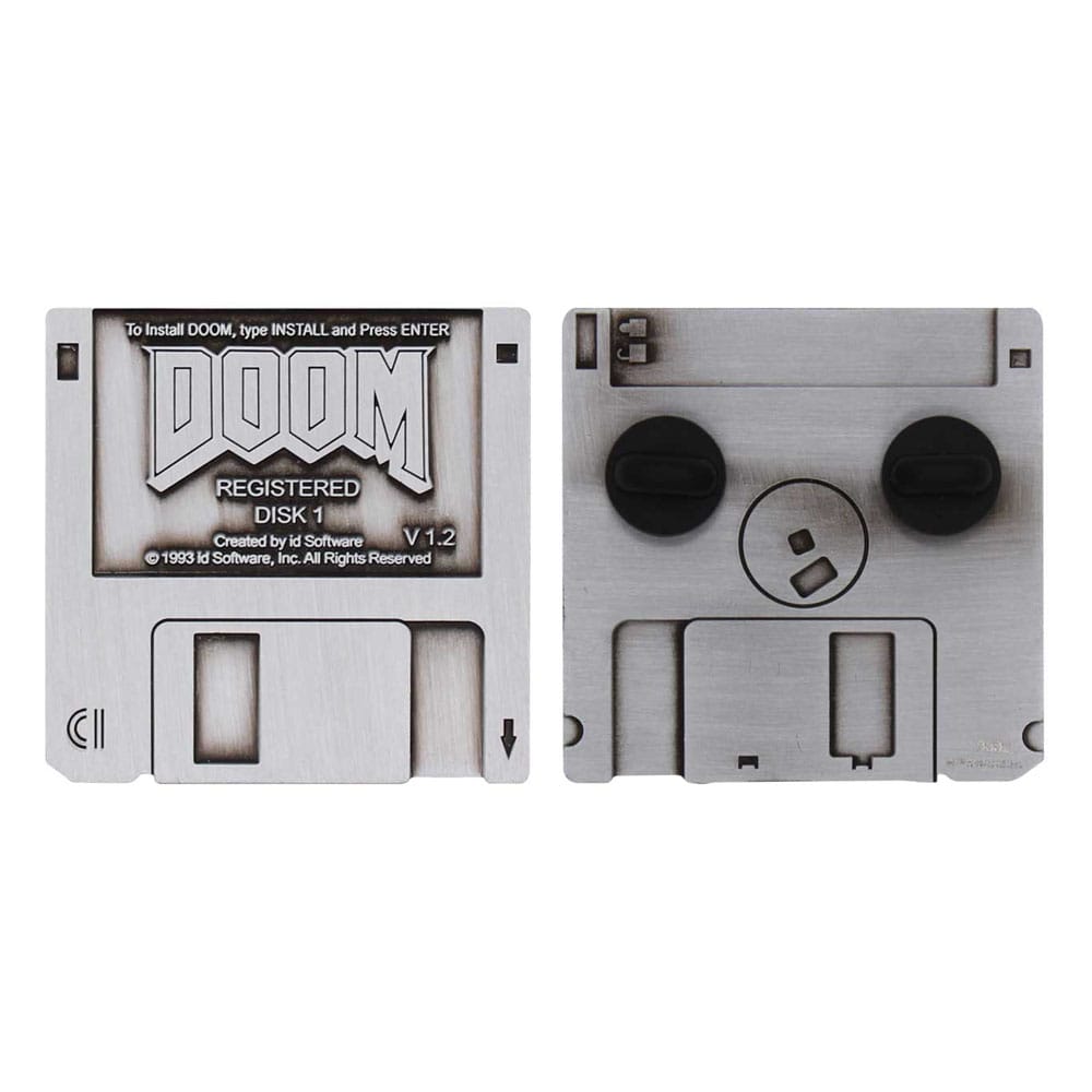 Distinta di badge Doom Floppy Disk Limited Edition