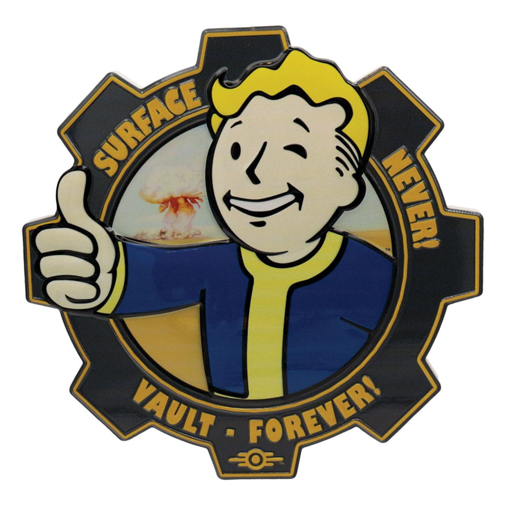 Fallout hars plaquette Vault Boy