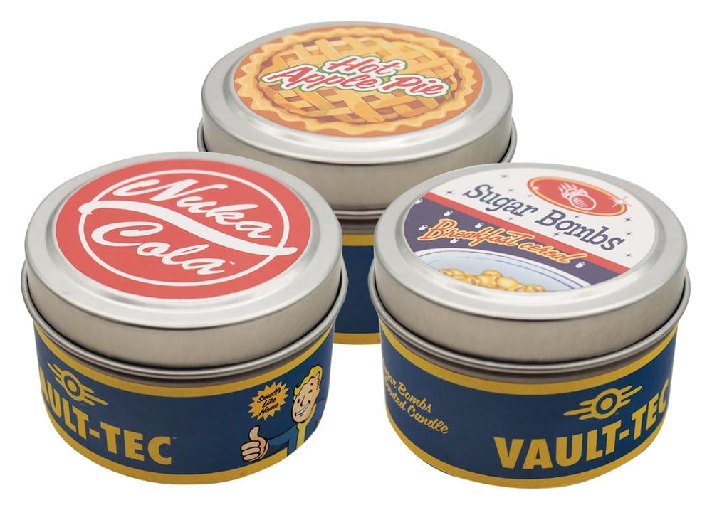 Bougie Fallout 3-Pack Vault Dweller's 6 cm