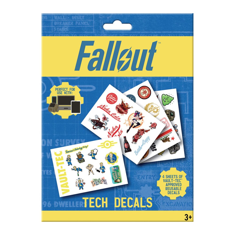 Paquete de pegatinas de Fallout Tech