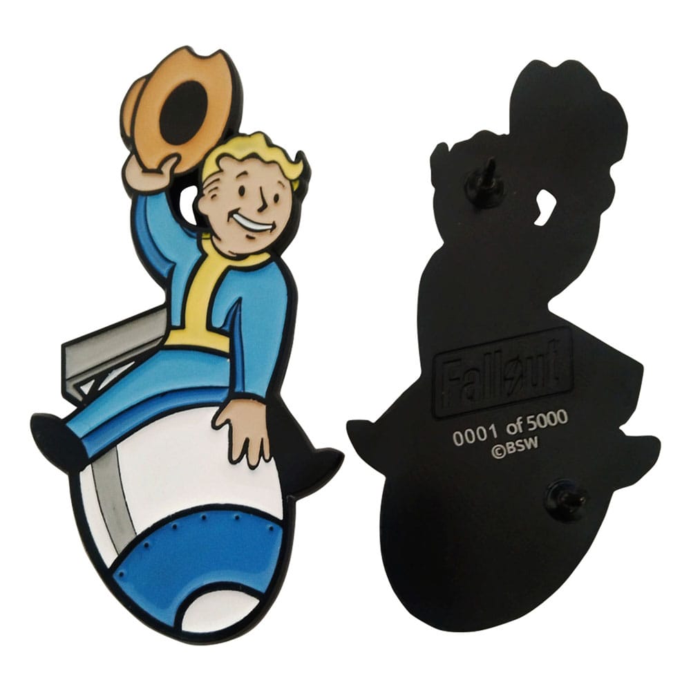 Fallout Pin Badge Vault Boy Edición limitada