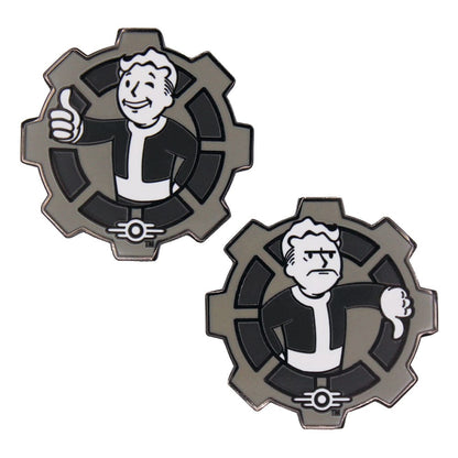 Fallout verzamelmunt Decision Black & White Limited Edition