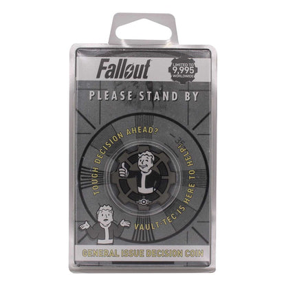 Fallout verzamelmunt Decision Black & White Limited Edition