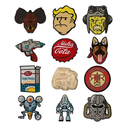 Fallout pin insignia misterio pin