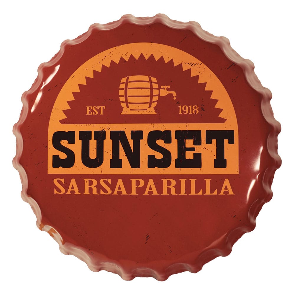Fallout Tin Sign Sunset Sarsaparilla čep boce