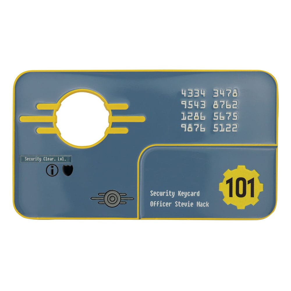 Fallout 3 Replica Vault 101 Security Keycard Edizione limitata