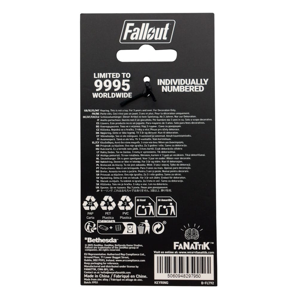Porte-clés Fallout Nuka-Cola Édition Limitée