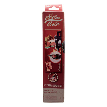 Ensemble sous-main et dessous de verre Fallout Nuka-Cola