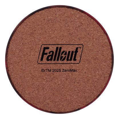 Fallout Coaster 4er-Pack Metallgetränke