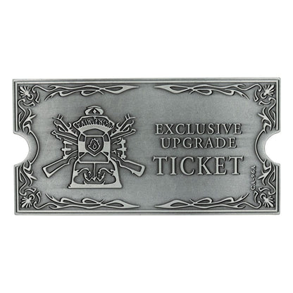 Resident Evil 4 Replica 1/1 Metal Exclusive Midgrade Ticket