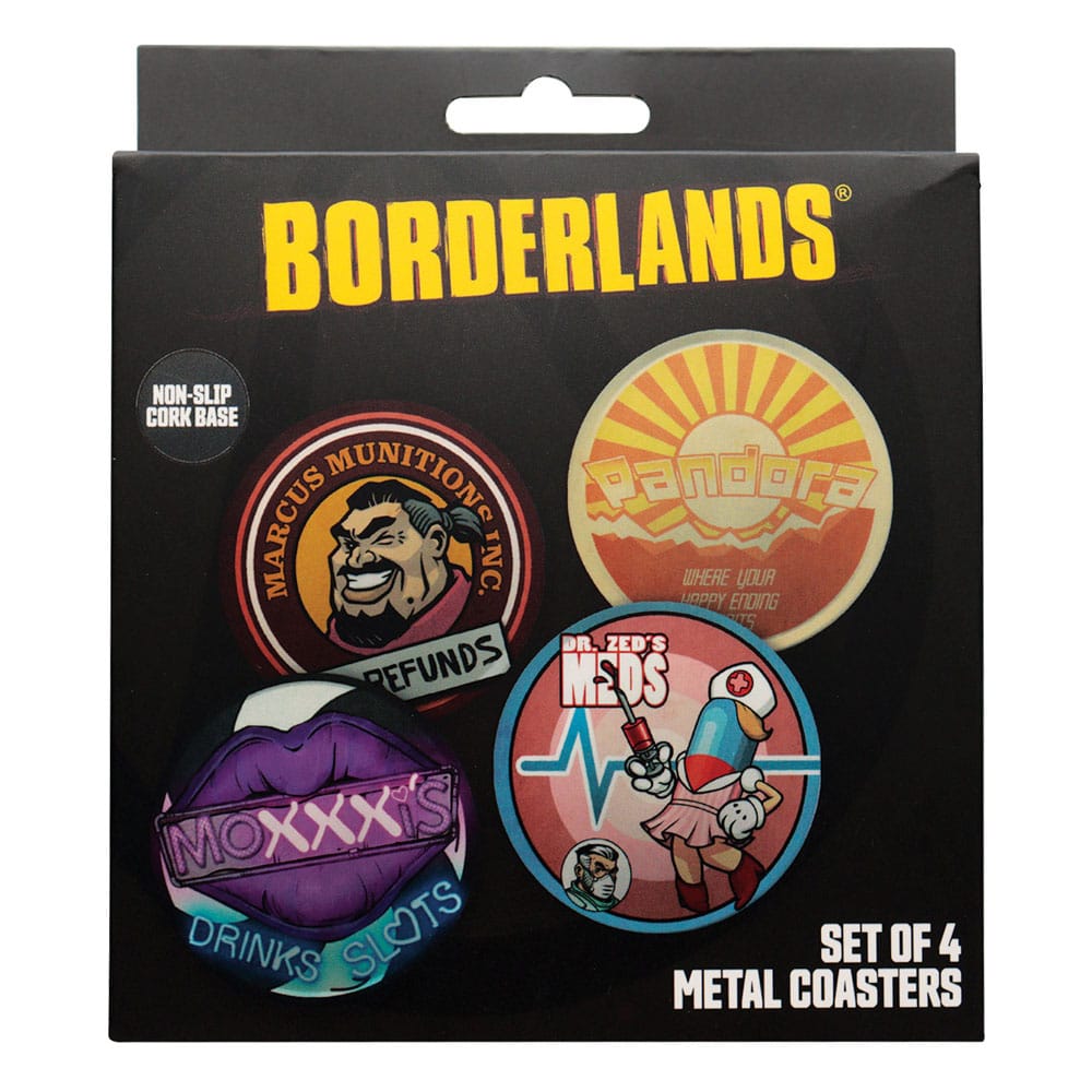 Borderlands Coaster 4-pak
