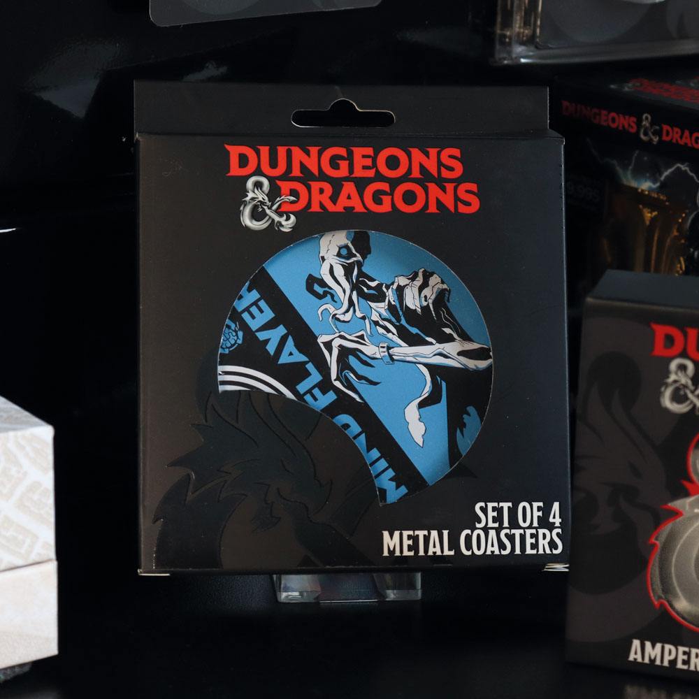 Dungeons and Dragons: Monsters Set of 4 Metal Coasters