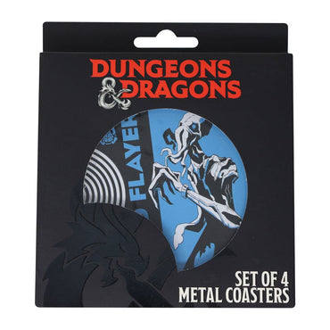 Dungeons and Dragons: Monsters Set of 4 Metal Coasters