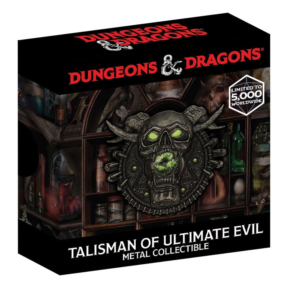 Dungeons & Dragons Medallion ve Sanat Kartı Ultimate Evil Limited Edition'ın Tılsımı