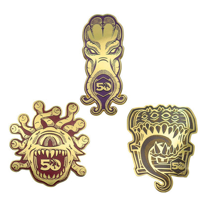 Dungeons & Dragons Pin Badge Set 50 -års jubilæum