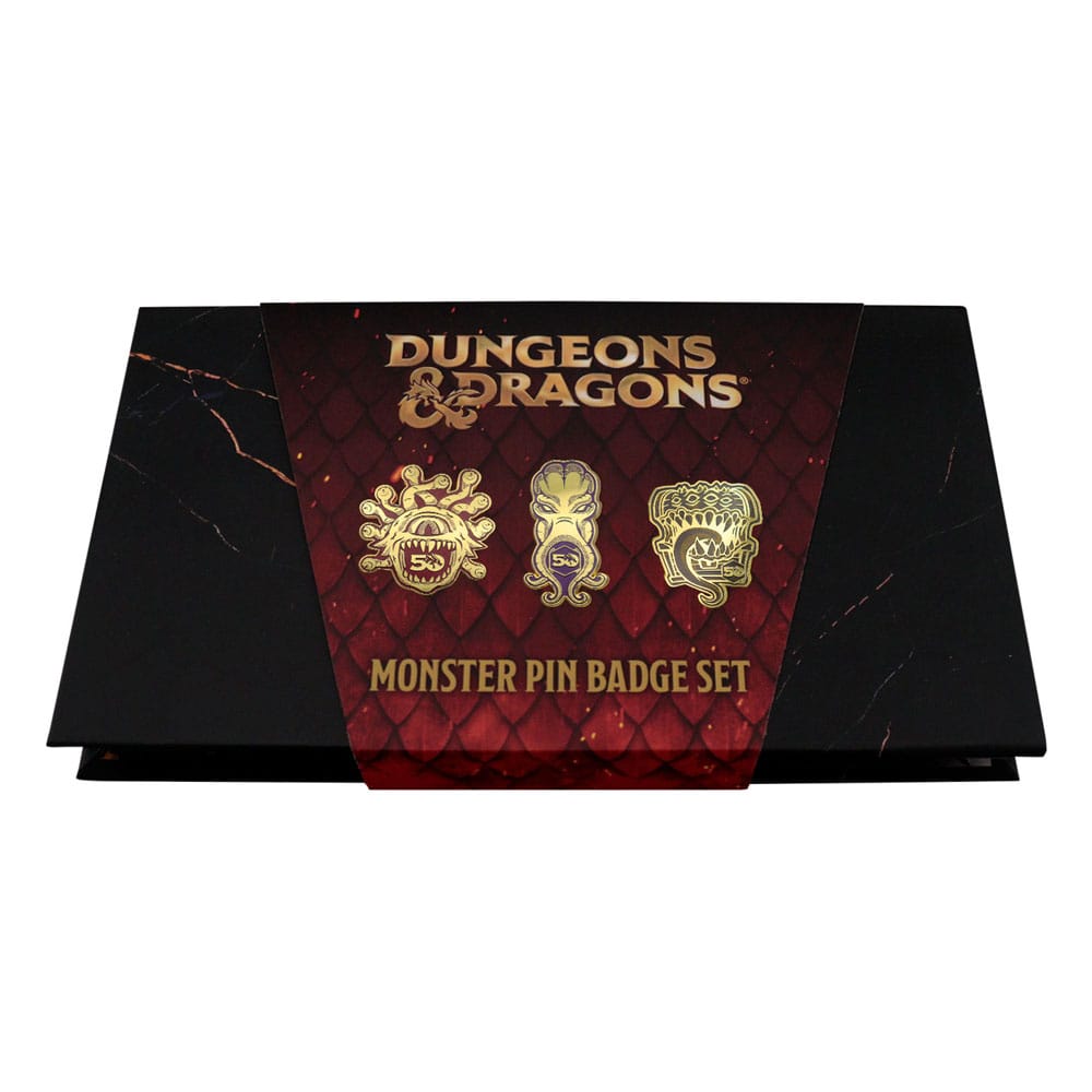 Dungeons & Dragons Pin Badge Set 50th anniversaire