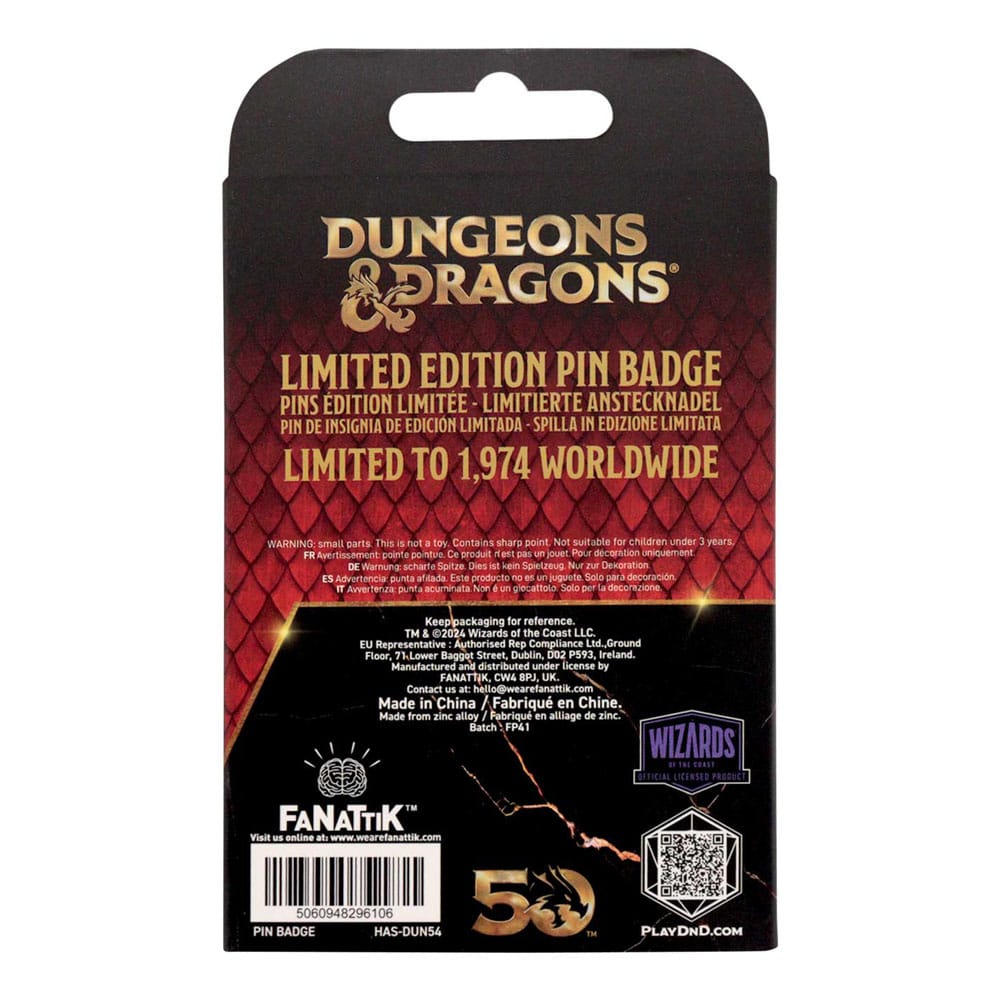 Dungeons & Dragons Badge Alignment Spinner Colored Limited Edition