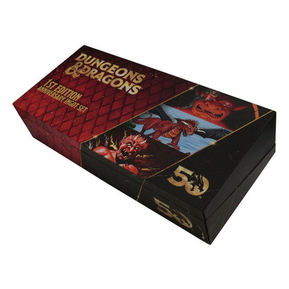 Dungeons & Dragons Ingot Set 50th Anniversary 1st Edition Book Cover