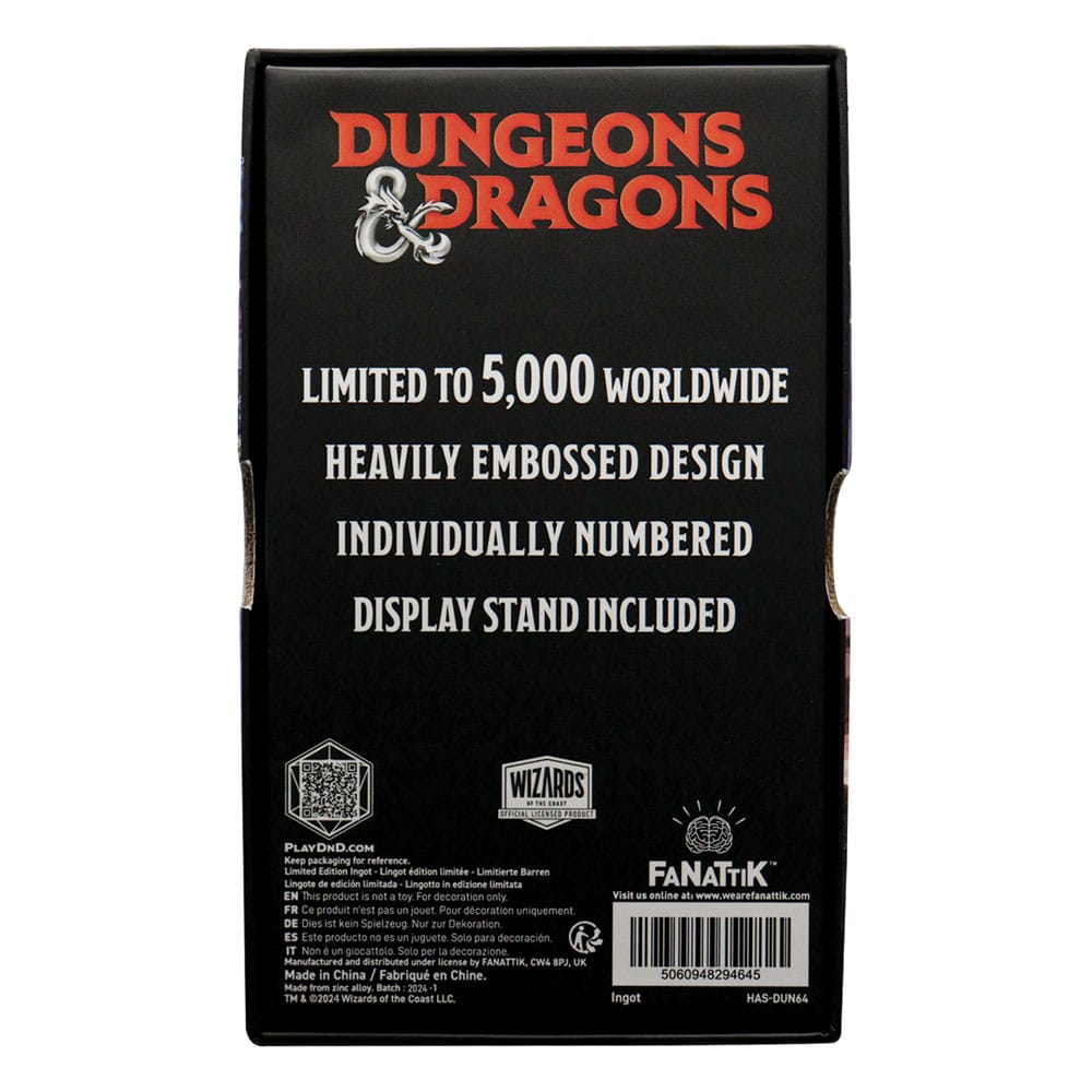 Dungeons & Dragons Ingot Book of Many Things Limited Edition