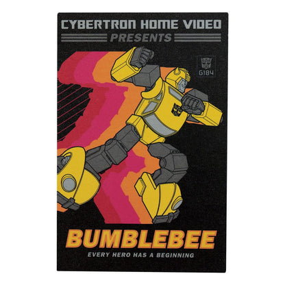Transformers Generation 1 Medaglione Bumblebee Edizione limitata