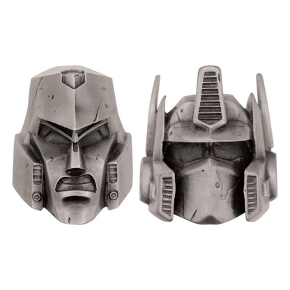 Transformers Replica Lot de 2 casques Optimus Prime et Megatron Édition Limitée