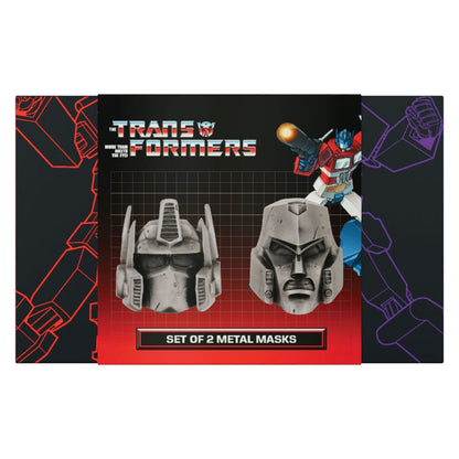 Transformers-Replika-Set mit 2 Helmen Optimus Prime und Megatron Limited Edition
