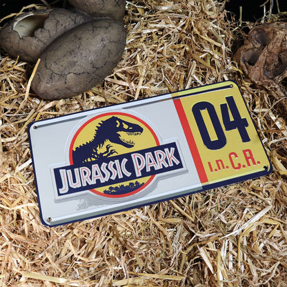 Jurassic Park Replica 1/1 Dennis Nedry registreringsskylt