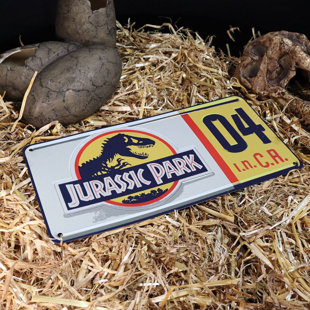 Jurassic Park Replica 1/1 Dennis Nedry registreringsskylt