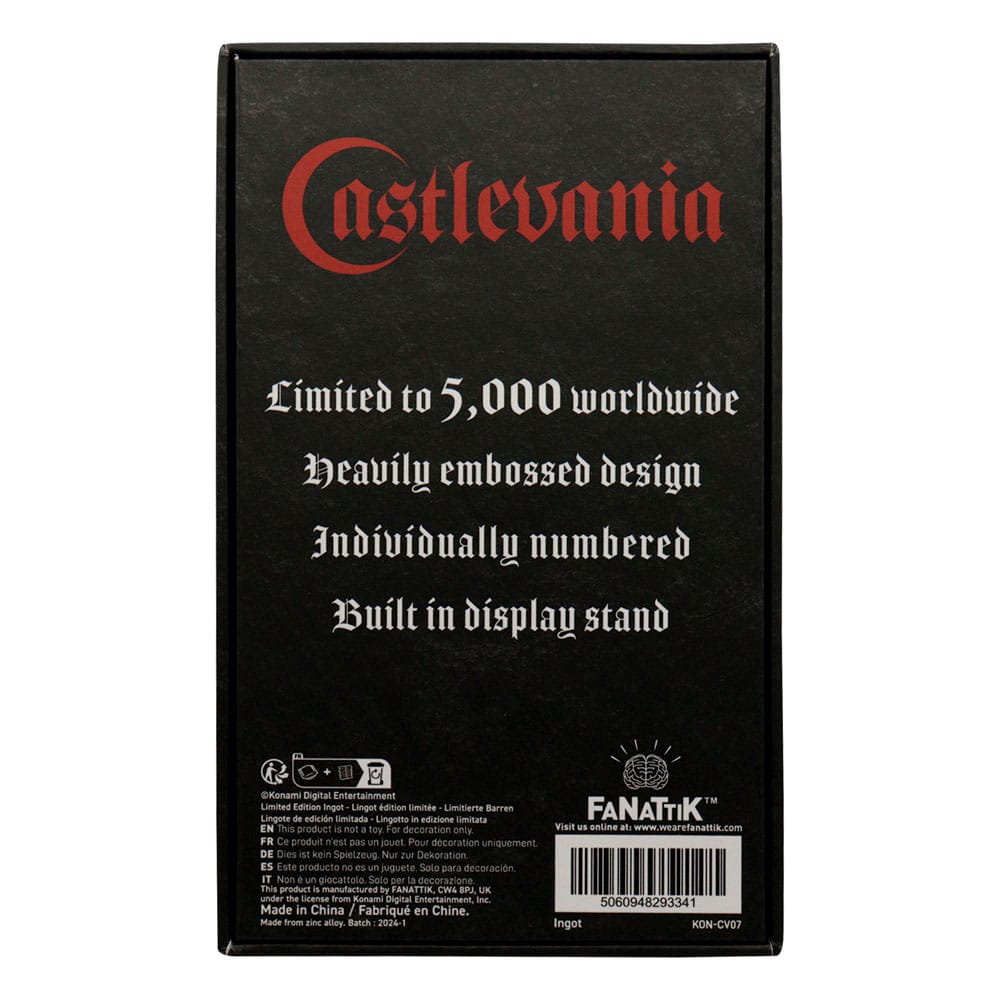 Castlevania Ingot Alucard Shield Limited Edition