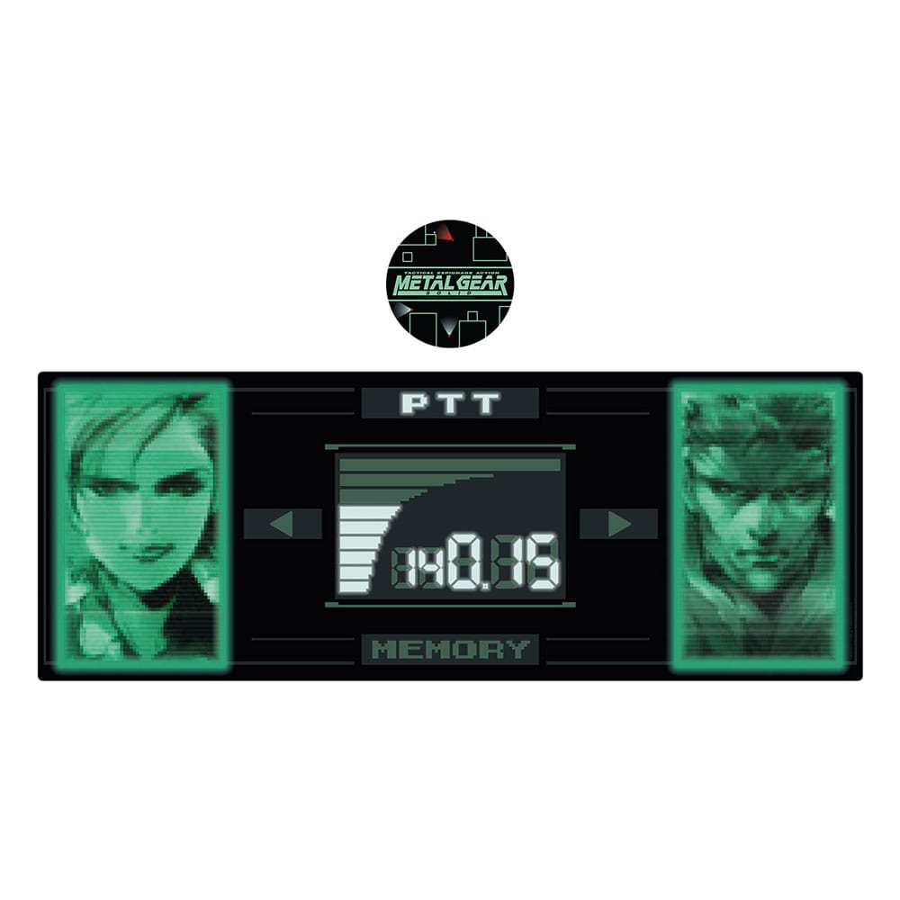 Metal Gear Solid Desk Pad & Coaster Set Solid Snake X Raiden Limited Edition