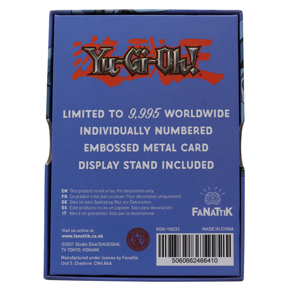 Yu-gi-oh! Replica carta blu occhi toon dragon edizione limitata