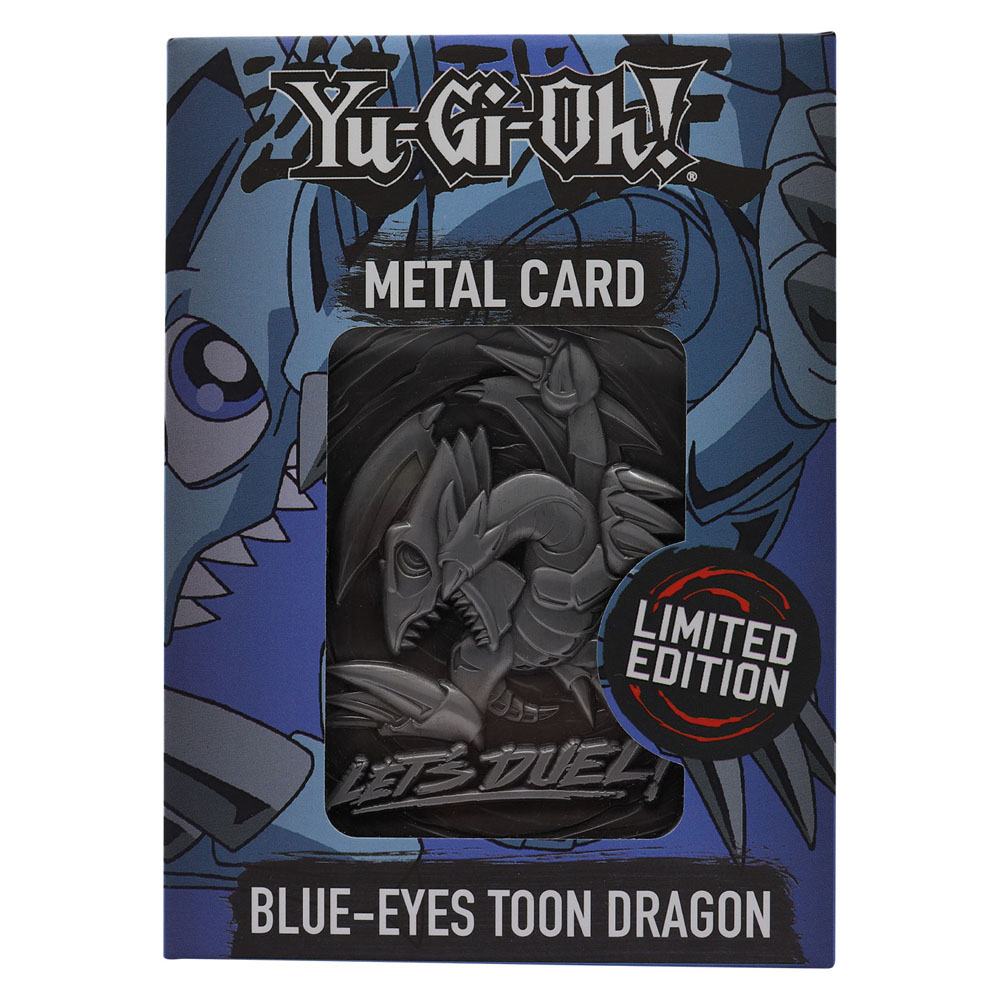 Yu-gi-oh! Replica carta blu occhi toon dragon edizione limitata