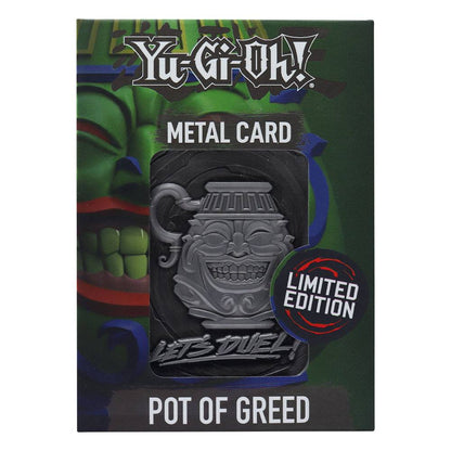 Yu-gi-oh! Çoğaltma kartı tenceresi açgözlülük sınırlı sayıda