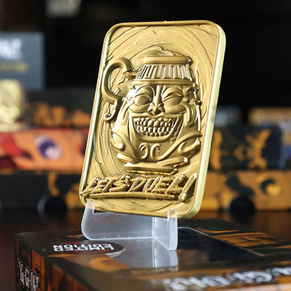 Yu-gi-oh! Réplique de cartes de cupidité (plaqué or)