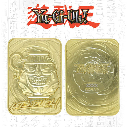 Yu-gi-oh! Réplique de cartes de cupidité (plaqué or)