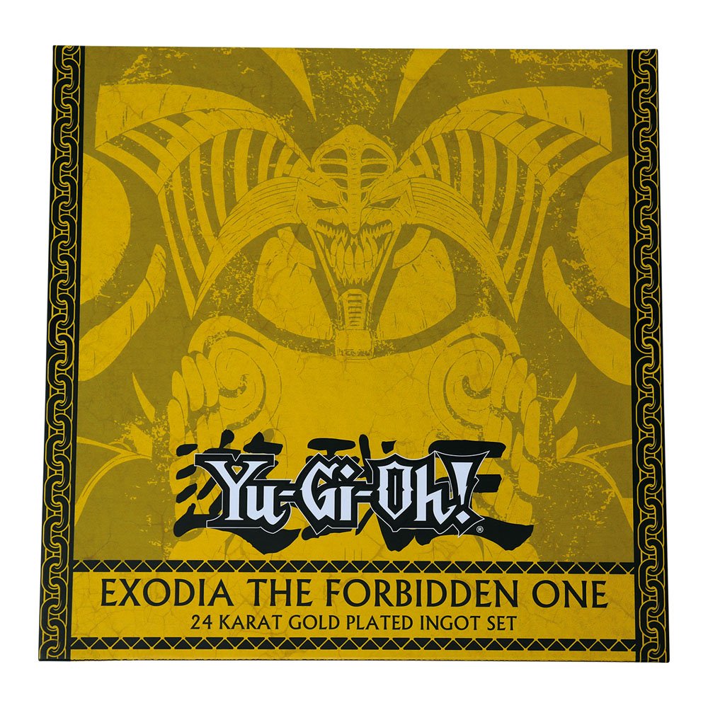 Yu-Gi-Oh! Exodia the Forbidden One Ingot Set (gold plated)